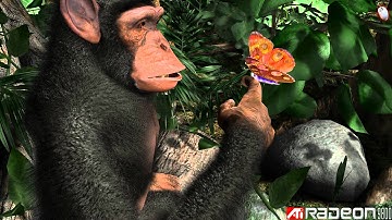 ati radeon 9800 chimp demo