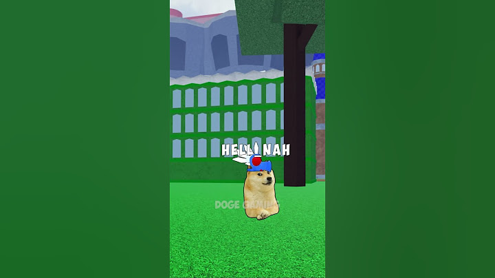 Doge meet Admin in Bloxfruits🙀🔝 | Doge Gaming