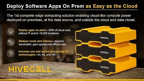 Hivecell Edge Computing Video Clip