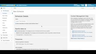 Message Schedule with Custom Time
