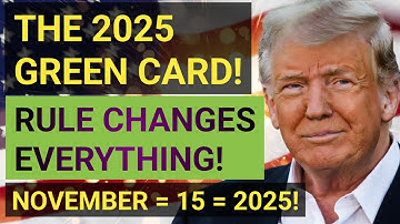 2025 Green Card Rule Change Explained: USCIS’s New Law That Will Shock Millions
