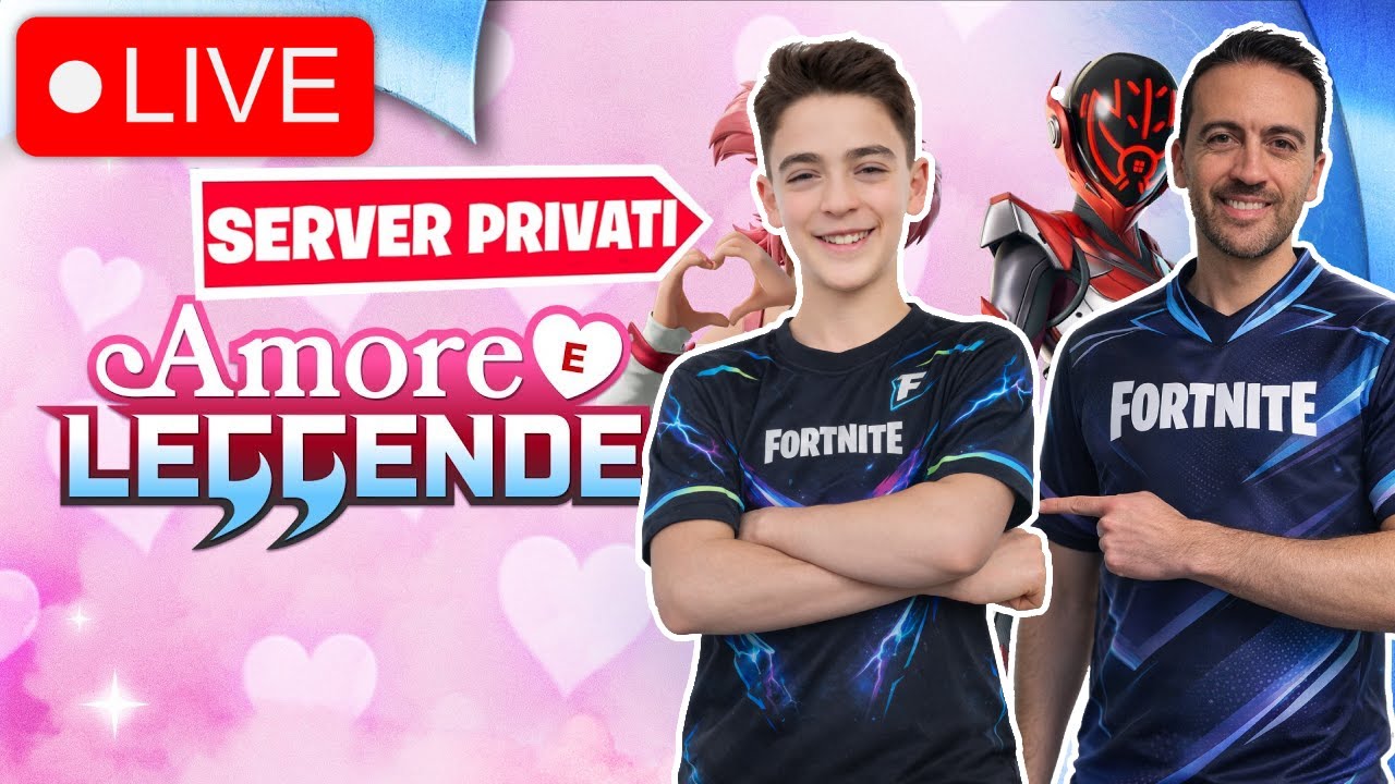 *LIVE* SERVER PRIVATI con VOI! ISCRIVETEVI e UNITEVI!! #fortnite