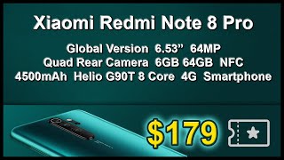 Redmi Note 8 Pro Global με 6GB + 128GB στη Χαμηλότερη Τιμή