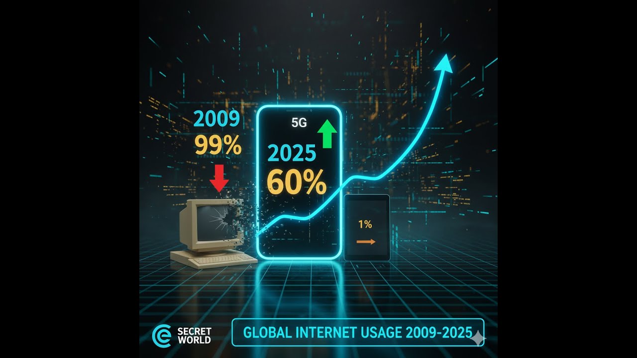 Desktop vs Mobile vs Tablet Market Share Worldwide 2009-2025
