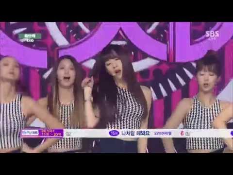 EXID 이엑스아이디 위아래 Up And Down 무대모음
