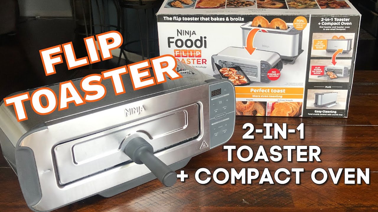 Ninja Foodi Flip Toaster Full Review and Demo 