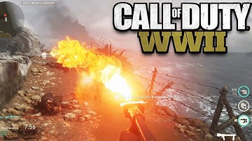 Call of Duty WW2 Multiplayer Gameplay & Impressions at E3 (CoD WW2 Sniper, Flamethrower, M1 Garand)