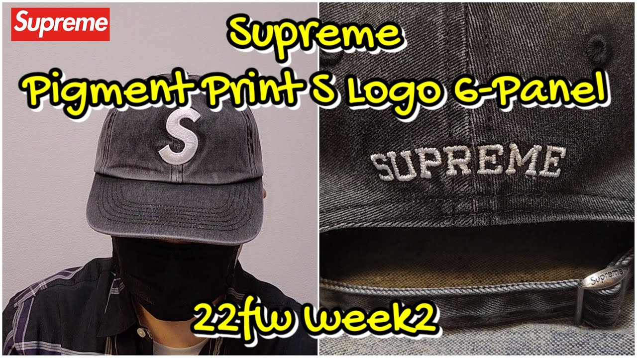 サイズ Supreme - 22FW Pigment Print S Logo 6-Panelの通販 by みー's shop｜シュプリーム