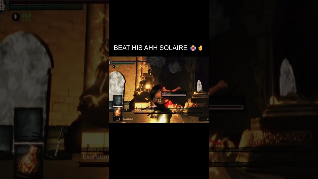 Yeah Solaire got it..