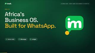 Imali AI: run your shop's books from a WhatsApp chat (90-second demo) screenshot 4