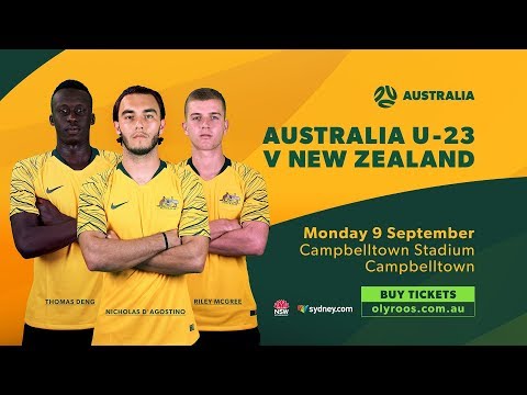 WATCH LIVE | Australia U-23 v New Zealand U-23 at Campbelltown Stadium