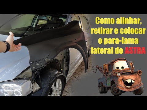 Vídeo: Como você remove um para-lama de um carro?