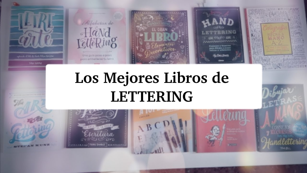 📚 LIBROS Recomendados de LETTERING 2021