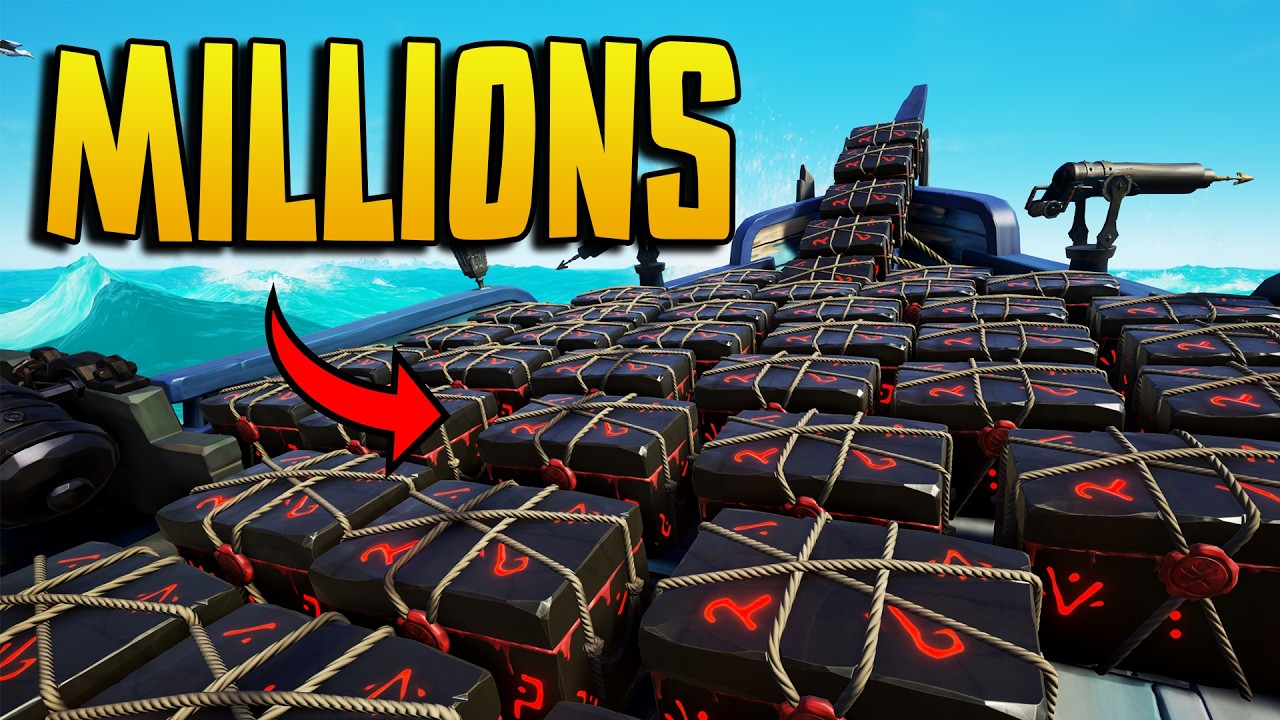 Сборка самого редкого сундука в Sea of ​​Thieves