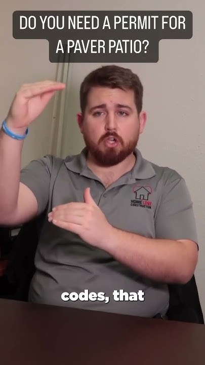 DO YOU NEED A PERMIT FOR A PAVER PATIO? TAMPA GENERAL CONTRACTOR ANSWERS! YouTube