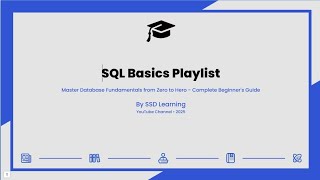 SQL Basics Playlist Overview | Start Your Data Engineering Career with SQL