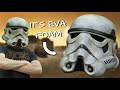 Make Your Own STORMTROOPER Helmet Out Of EVA Foam | With Templates