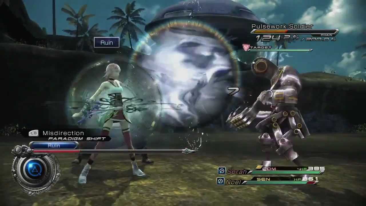 FINAL FANTASY XIII-2  Enhanced Battle System HD