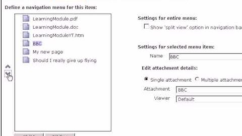 Building a Learning Module in Moodle