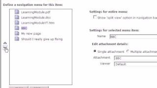 Building a Learning Module in Moodle