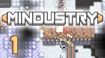 Mindustry Ep 1! First Try Factorio meets Tower Defense Tutorial and Learning the Basics