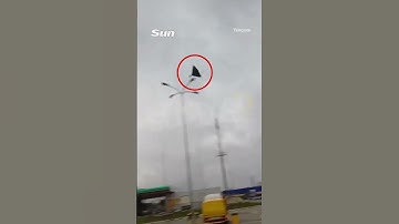 Moment Russian Shahed drone hits Sumy during Putin barrage #ukraine #warinukraine