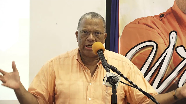 Dr Peter Phillips - People's National Party NEC, July 22 2018