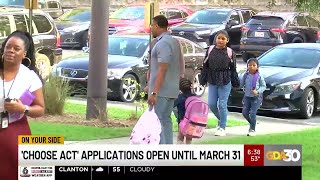 'Choose Act' applications open until March 31