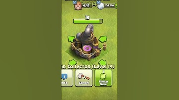 ELIXIR COLLECTOR UPGRADING TO MAX LVL #shorts #shortvideo #short#coc #youtubeshorts #clashofclans