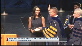 WVU President Benson officially inaugurated