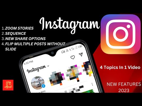 *Instagram New Features 2023* Zoom Stories, Sequence, New Share Options ...