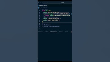 Asynchronous Programming In Dart