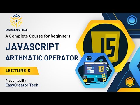 JavaScript Arithmetic Operators Tutorial Hindi/Urdu Lecture 8