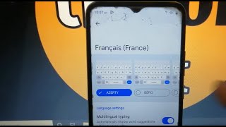 How to type in French on mobile !! How to change keyboard language to French on mobile screenshot 2