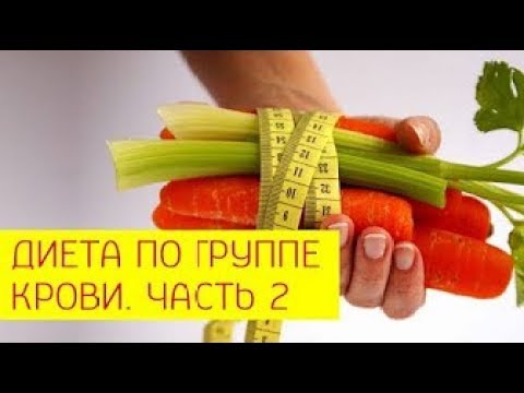 Диета по группе крови / Питание для 3 и 4 группы крови / меню при диете по группе крови