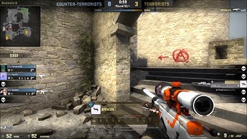 ESEA.net COTW: ESEA 1v4 Awp Clutch on Cobble