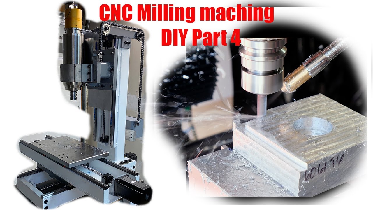 How To Make A Cnc Machine _ Diy Cnc Mill ( Part4) - Youtube