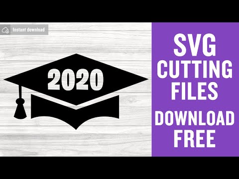 Graduation 2020 Svg Free Cutting Files for Cricut Instant Download