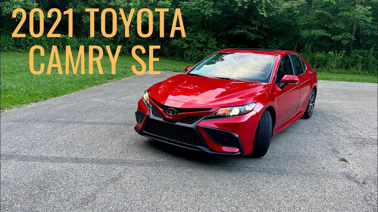2021 Toyota Camry SE Tutorial: Full Review - YouTube