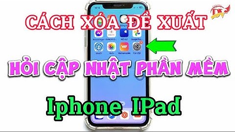 Cách xóa đề xuất cập nhật phần mềm trên iPhone iPad Vĩnh viễn | Cách ẩn đề xuất cập nhật IOS