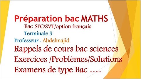 Fonctions exponentielles 2SPC/Préparation bac Maths/Problème/Examen national 2019 SR/Solution(suite)