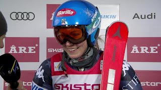 AUDI FIS Ski World Cup  Women's Slalom  Are (SWE), March 10, 2024, 2nd run #sheskis @atomic