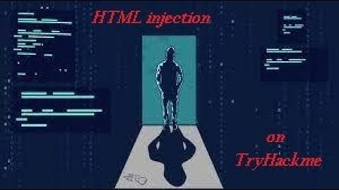 2. HTML injection on TryHackme