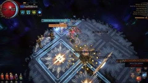 Path of Exile PS4 - Matando a Baran - CoC ice Nova assasin