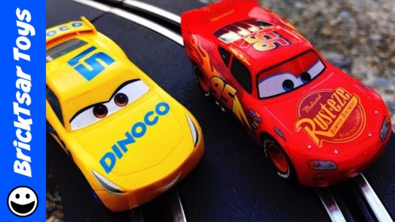 Carrera GO Carrera GO!! Disney Pixar Cars Fast Friends Slot Car Race Track Set Lightning McQueen/Dinoco Cruz 