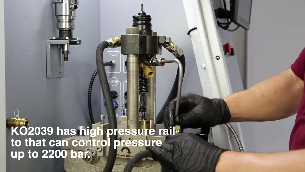 Electronic Unit Pump (F2P) - Testing on UTS1004