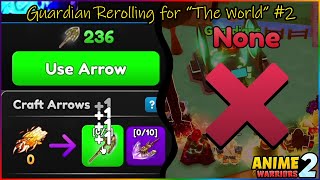 Guardian ReRolling #2 | AWS2 (Anime Warriors Simulator 2)