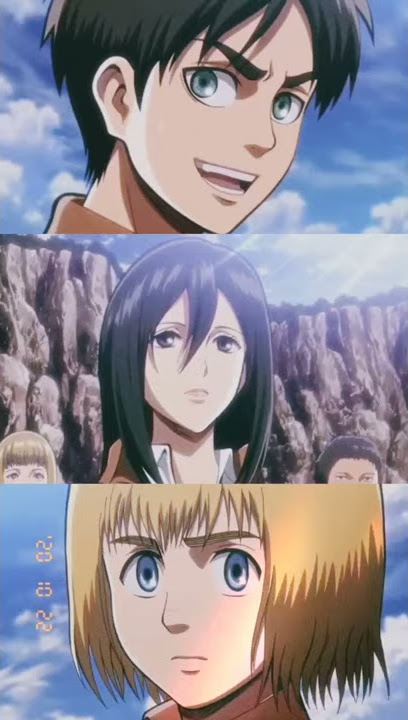 Eren, Mikasa, Armin (Fashion Week) Edit