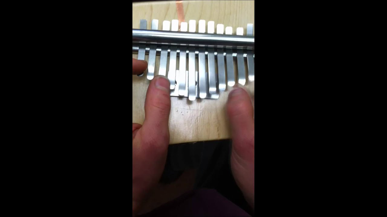 Jazz kalimba technique on a 12 note nyKalimba