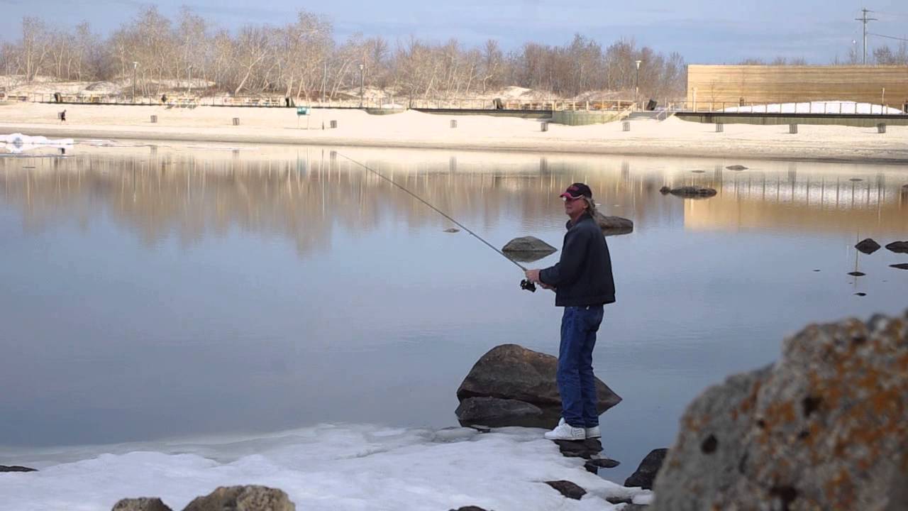 Grand Beach, Manitoba Victoria Day Randy Fishing IIMGP1023 YouTube